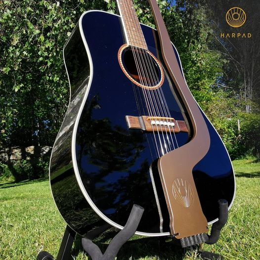 623b3cf31969018929dd37d6_harpad En bild av en gitarr ute i naturen